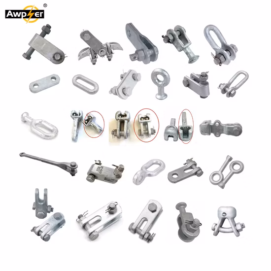 Olhal de soquete / Encaixe de soquete para encaixe de energia de linha aérea de ferragens elétricas